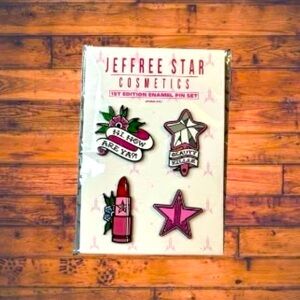 Jeffree Star 1st Edition Enamel Pin Set
